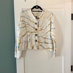 Madewell Tie-Dye Cardigan